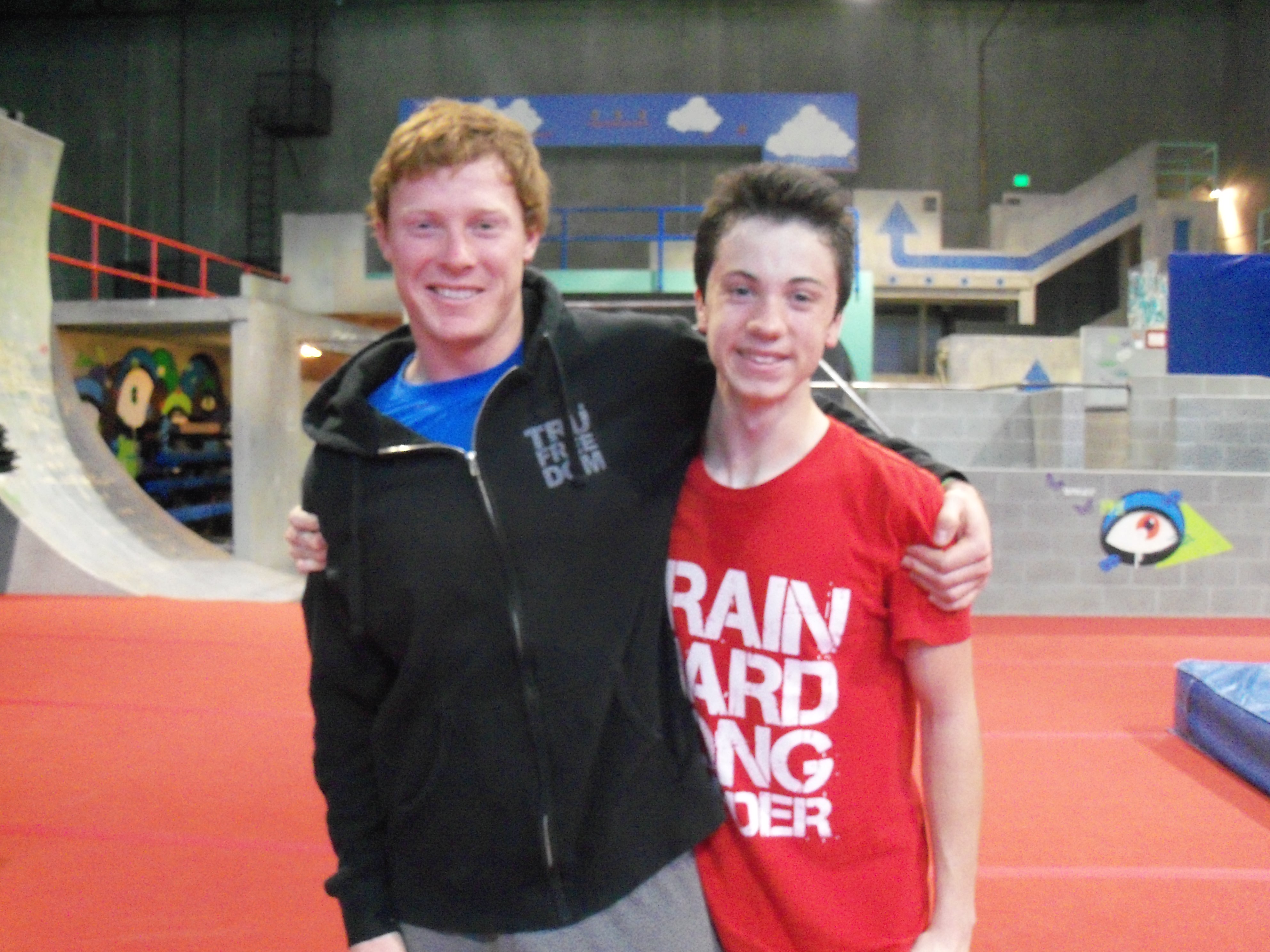 My Parkour Inspiration and Instructor at Tempest Freerunning Academy 