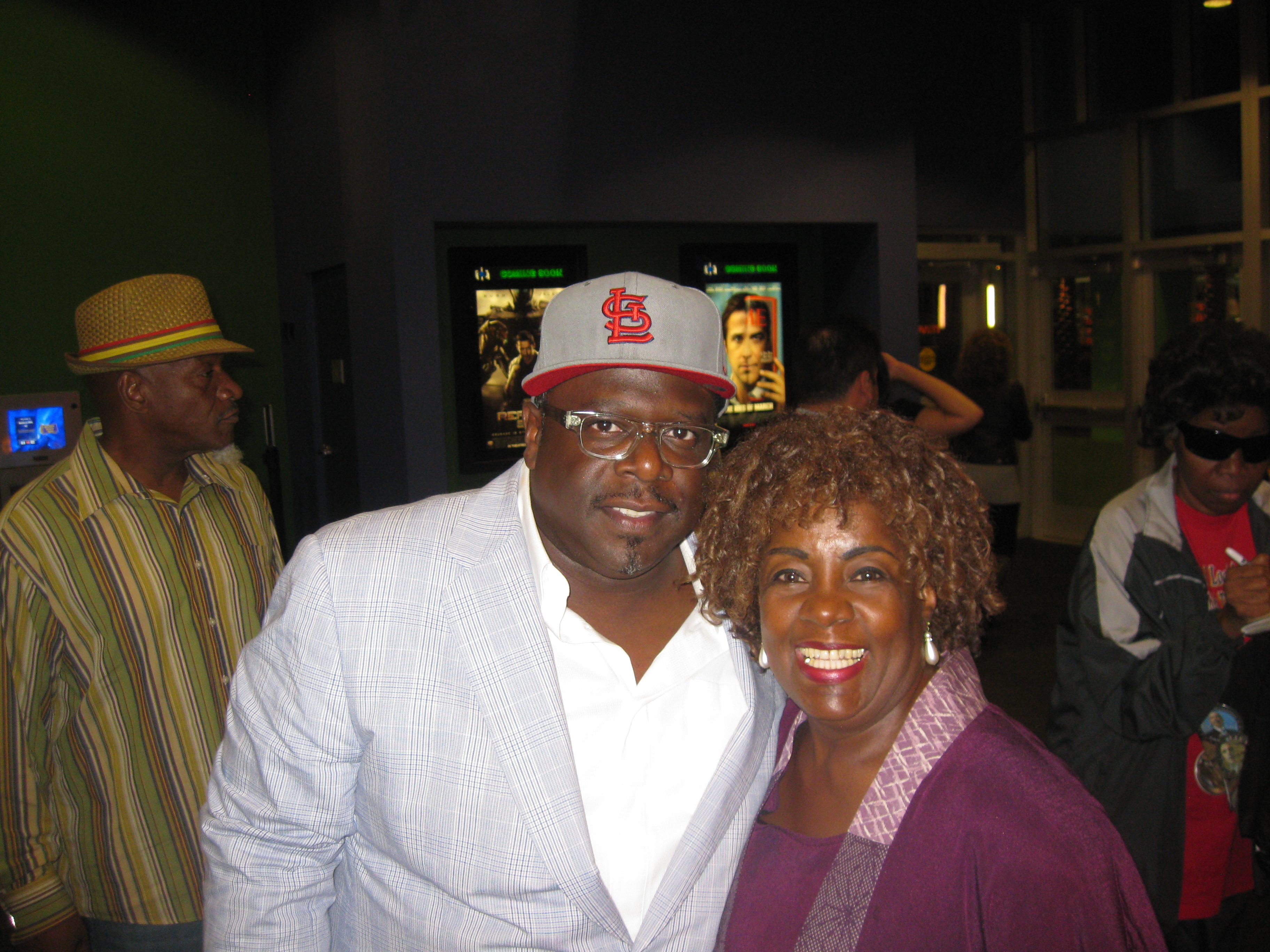 Cedric the Entertainer and CeCe Antoinette at the 9/29/11 Screening of DANCE FU, Cedric's Directorial debut.