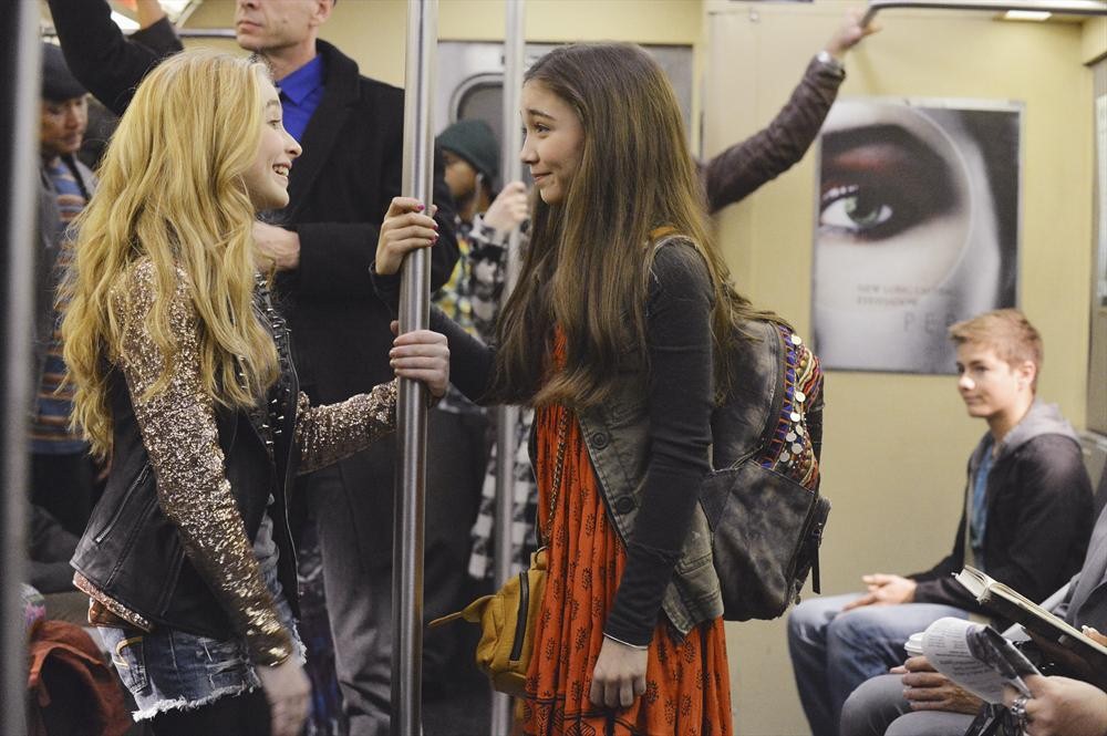 Still of Rowan Blanchard and Sabrina Carpenter in Girl Meets World (2014)