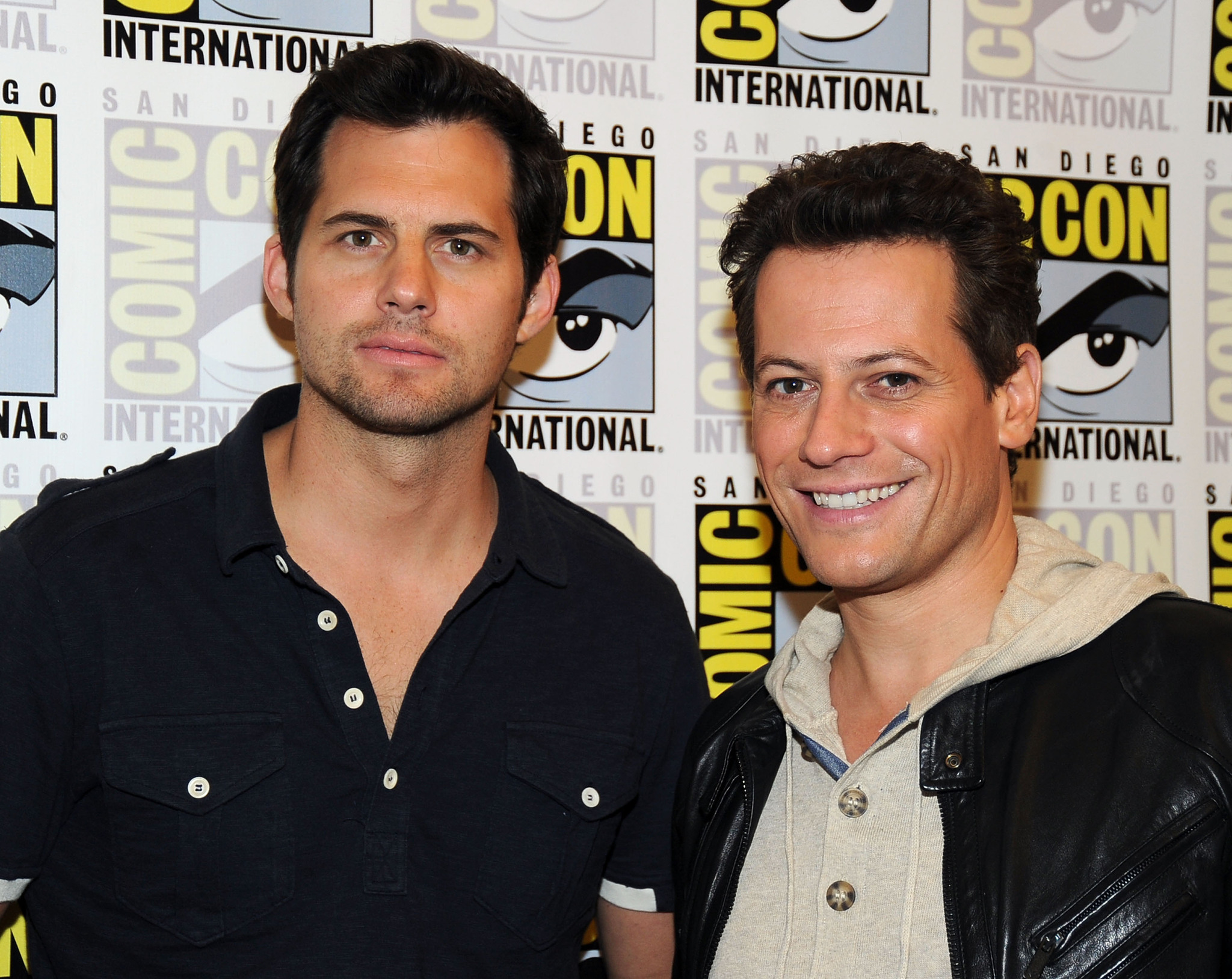 Ioan Gruffudd and Kristoffer Polaha