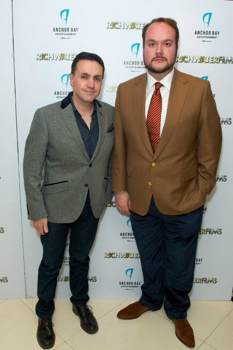 Rod Smith with Producer Jonathan Sothcott at the Anchor Bay/Richwater Films launch