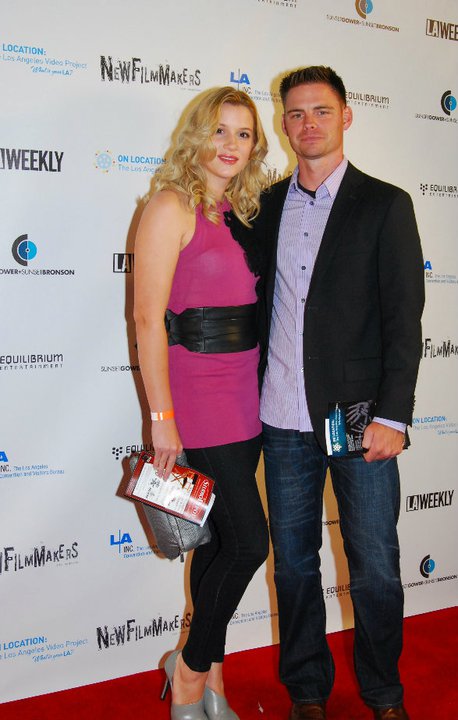 With Hayley Derryberry at the NewFilmmakers series at Sunset Gower Studios.