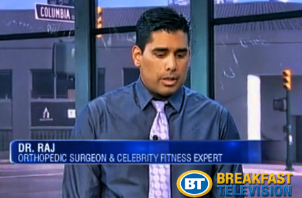 Dr. Raj on Breakfast Television