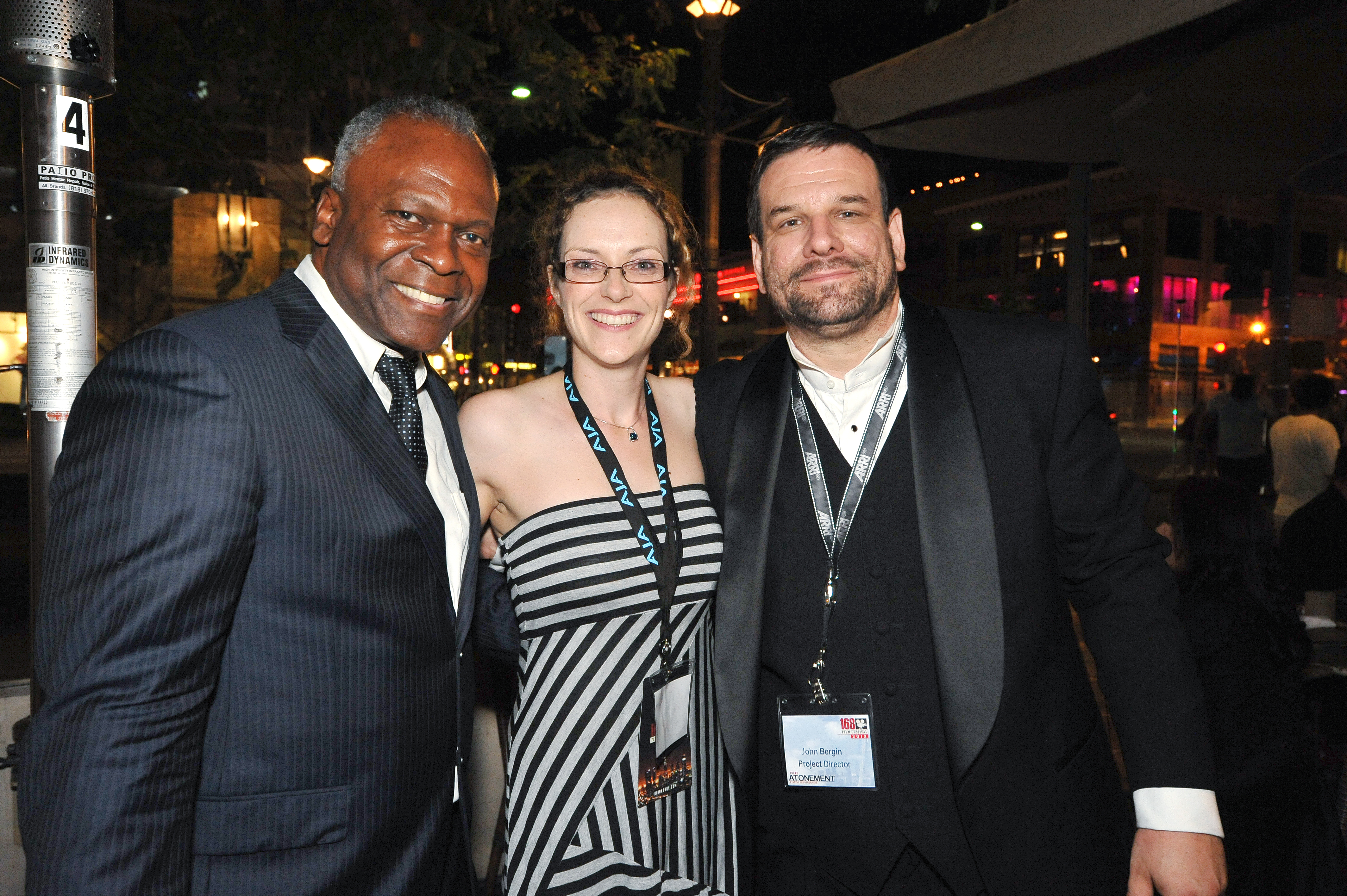 Kim Estes, Annie Bergin and John Bergin at the 168 Film Festival After Party, August 10th, 2013