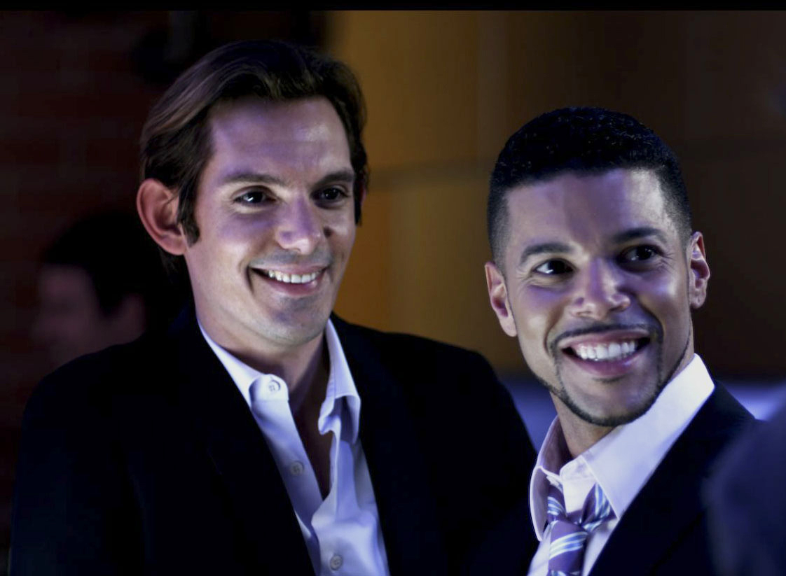 Lukas Haas & Wilson Cruz in 