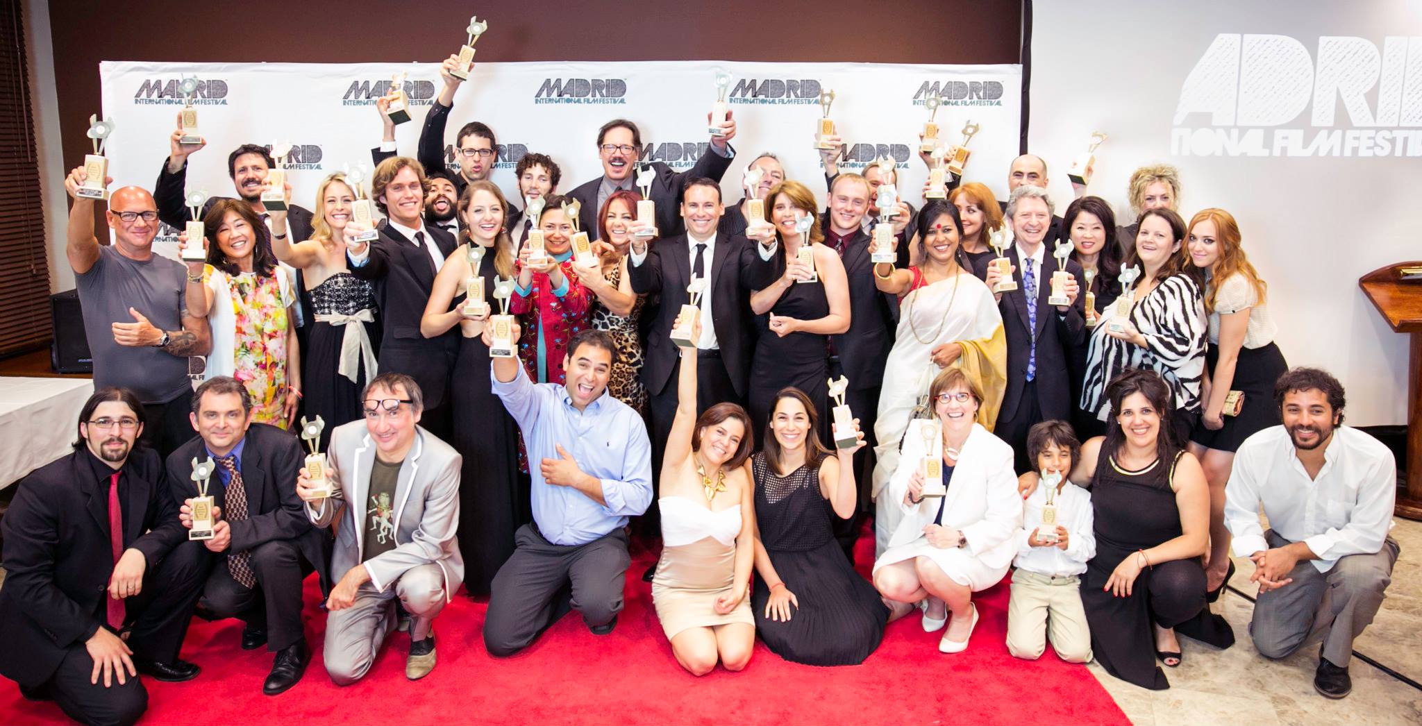 Award Winners' shot at Madrid International Film Festival 2013