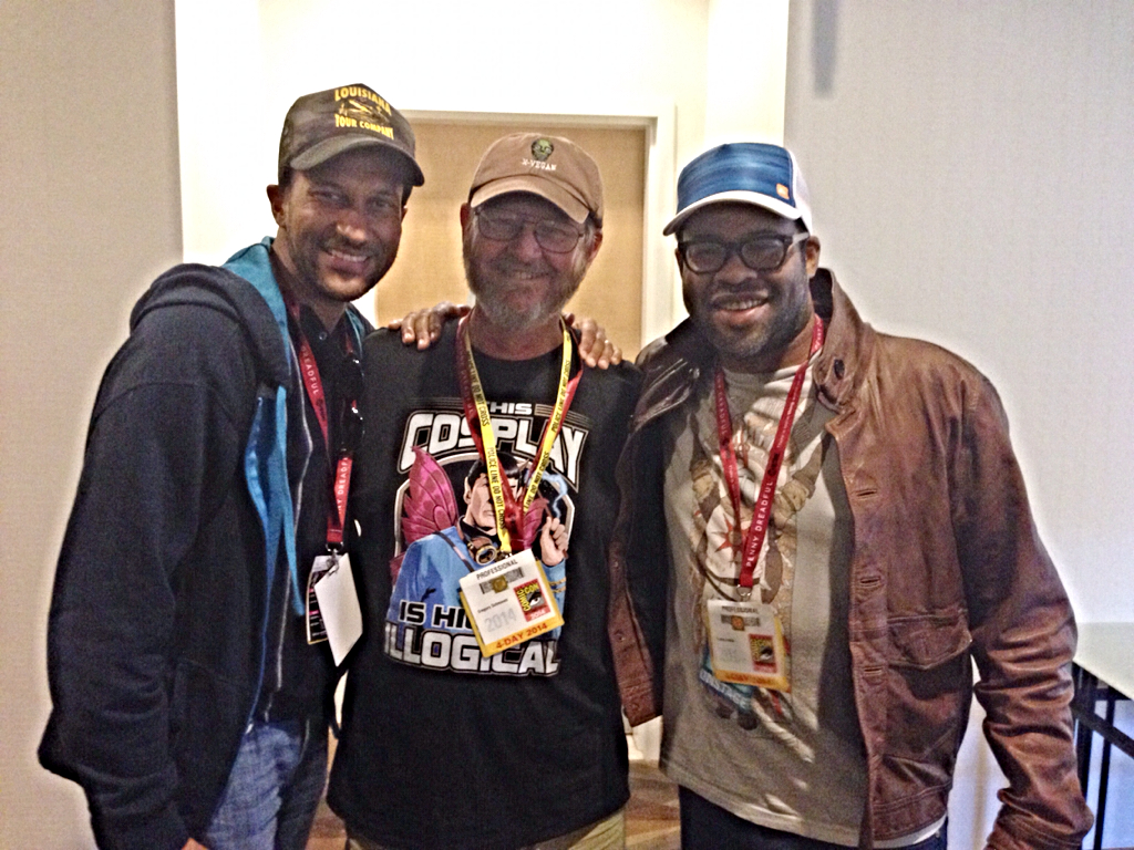 I am pictured here with Keegan-Michael Key and Jordan Peele at the 2014 San Diego Comic-Con.