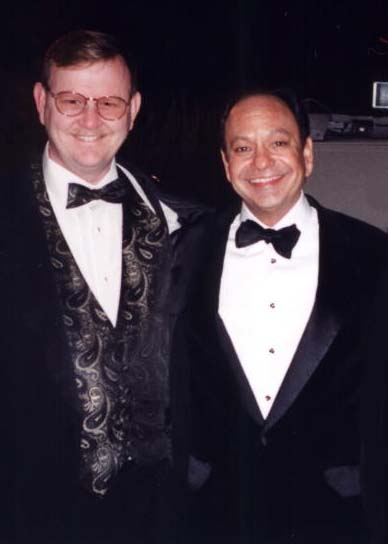 Gregory Schmauss and Cheech Marin at the People's Choice Awards.