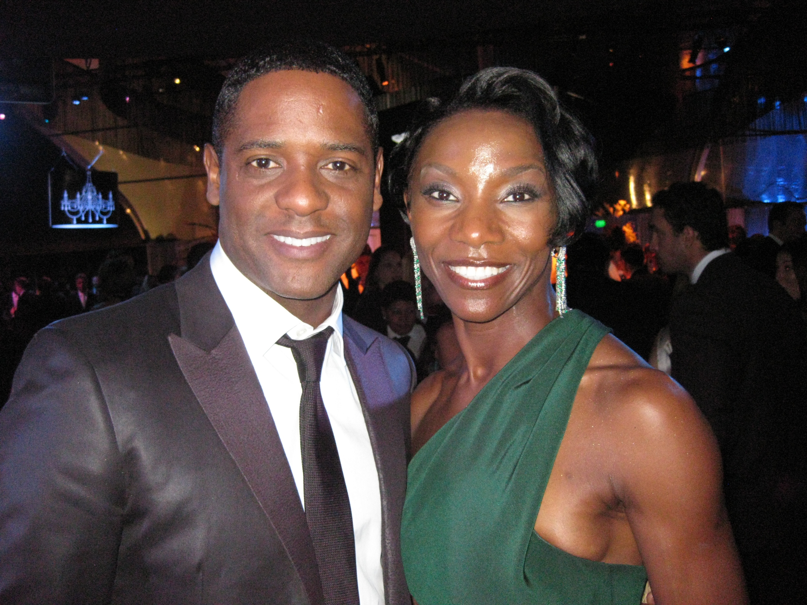 Blair Underwood and Jeryl Prescott, Universal/Focus Features afterparty, 68th Annual Golden Globe Awards, Beverly Hill