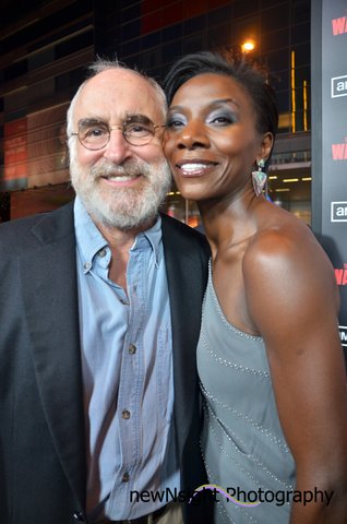 Jeffrey DeMunn and Jeryl Prescott Sales attend the Second Season Premiere of The Walking Dead at The Regal Theater in Los Angeles, October 3, 2011