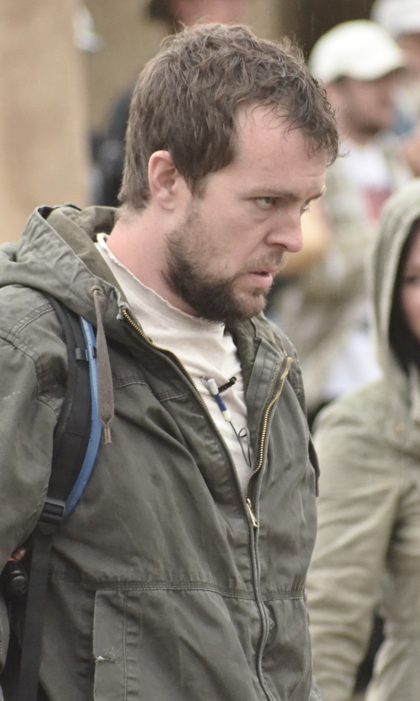 Early rehearsals during the 2013 year of the Canadian Badlands Passion Play.