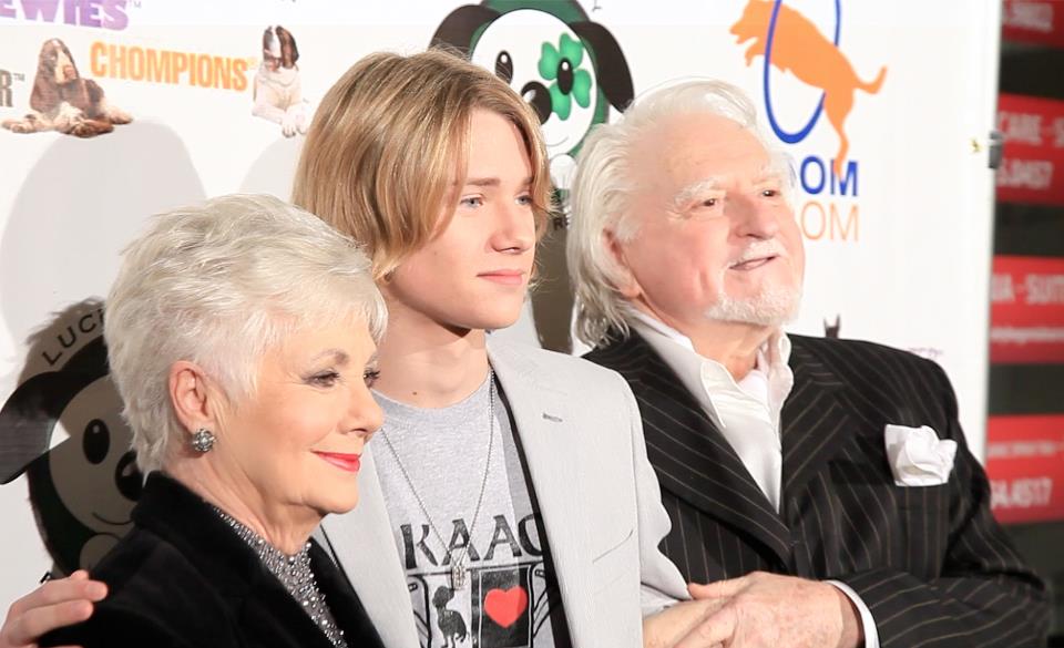 Red Carpet Gala for the Grand Opening of Lucky Pup Rescue and Retail in Studio City, CA. With Shirley Jones and Marty Ingalls.