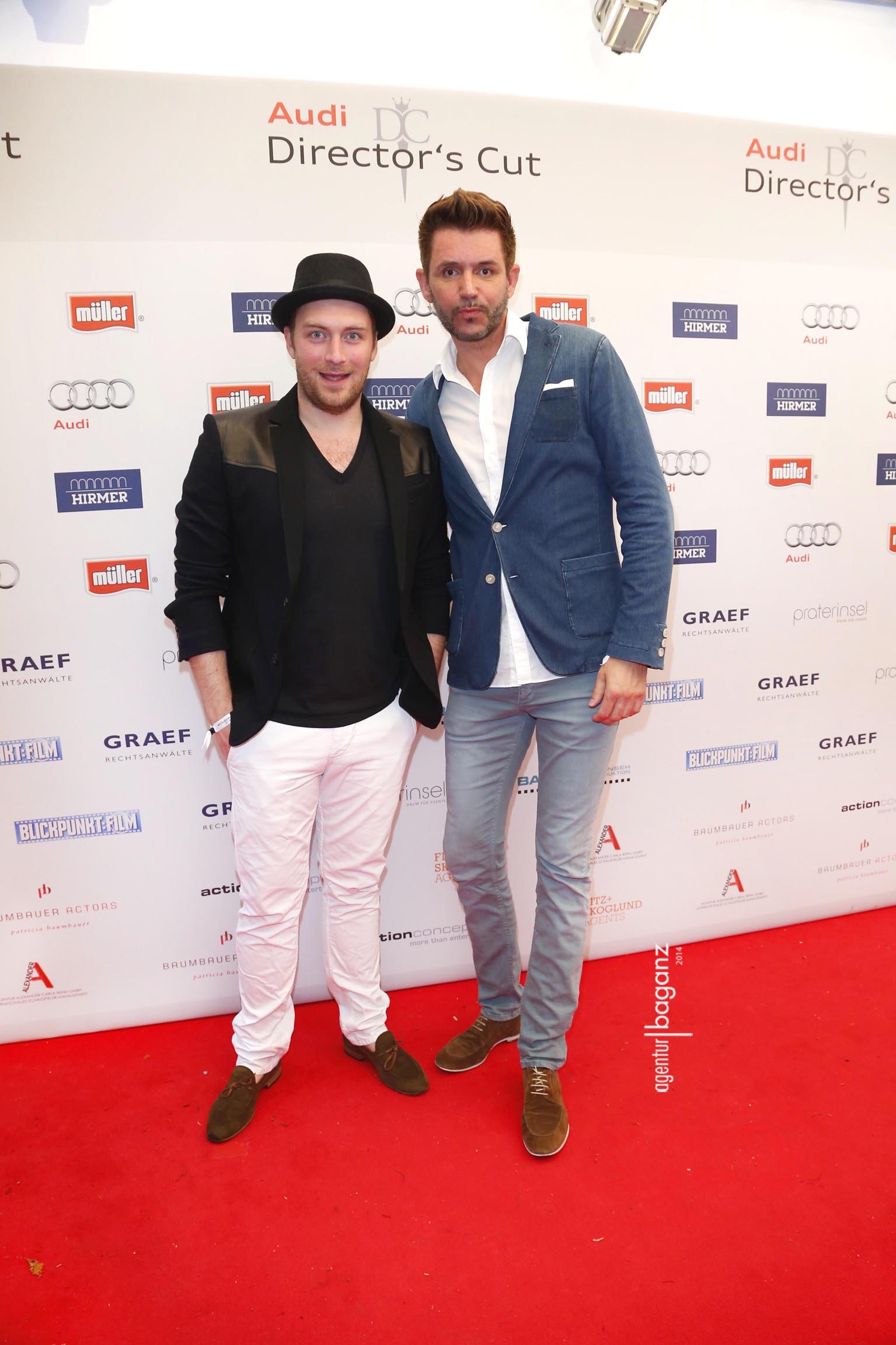 Martin Stange (left) at Audi Director's Cut event during Munich Film Festival (2014)