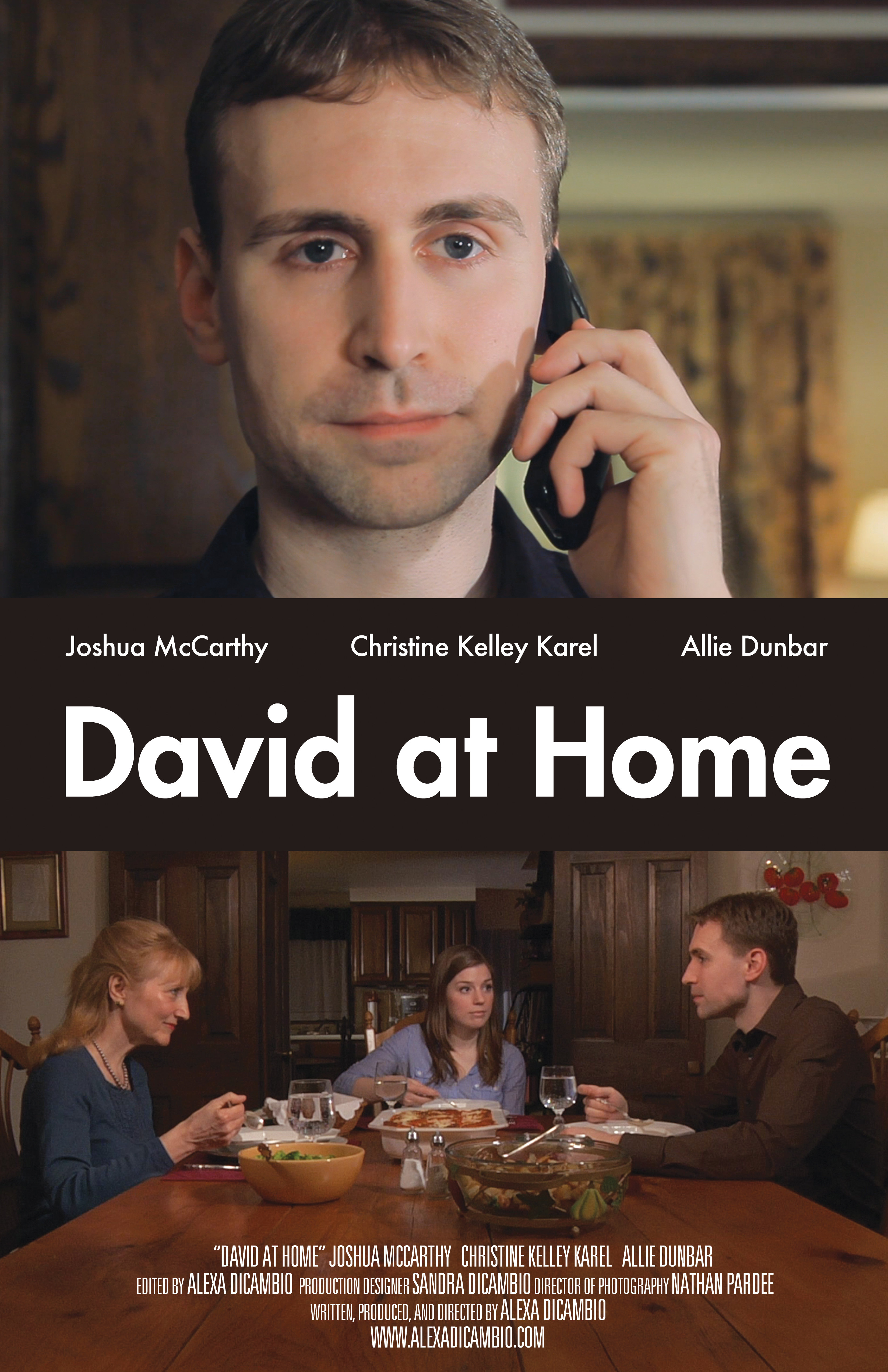 Joshua McCarthy, Allie Dunbar, Kelley Karel and Alexa DiCambio in David at Home (2011)