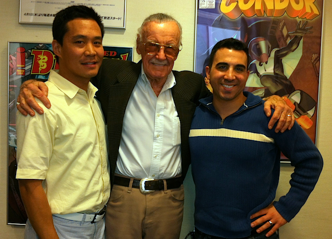 Johnny Kwon, Stan Lee & Rich Rotella