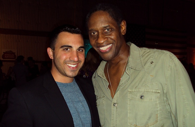 Burbank International Film Festival 2012 with Rich Rotella & Tim Russ (Star Trek: Voyager) in Los Angeles, CA.