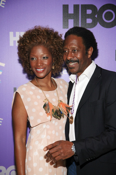 Yolonda Ross and Clarke Peters at Treme Season 2 Premiere-NYC
