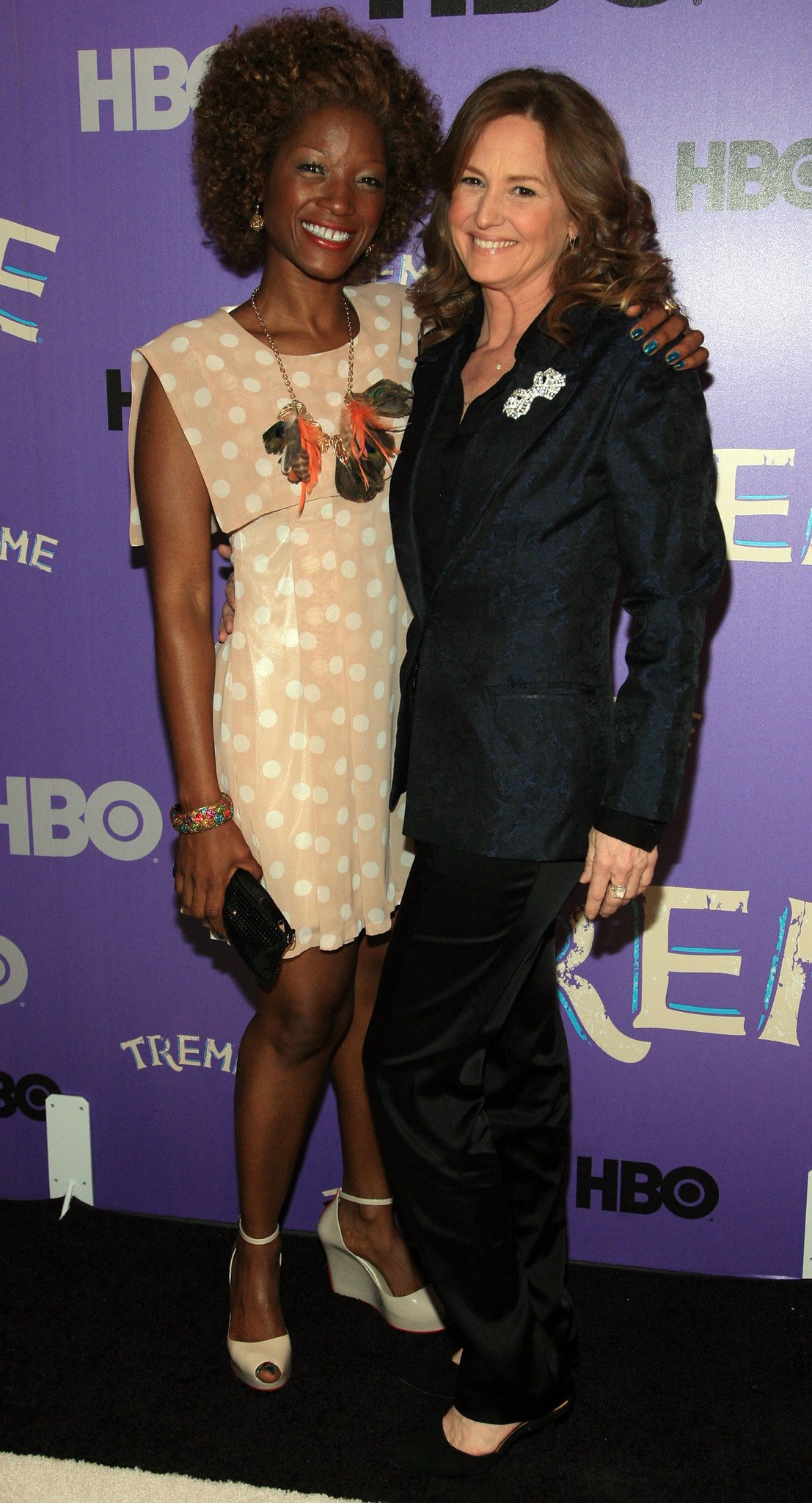 Melissa Leo and Yolonda Ross at event of Treme (2010)