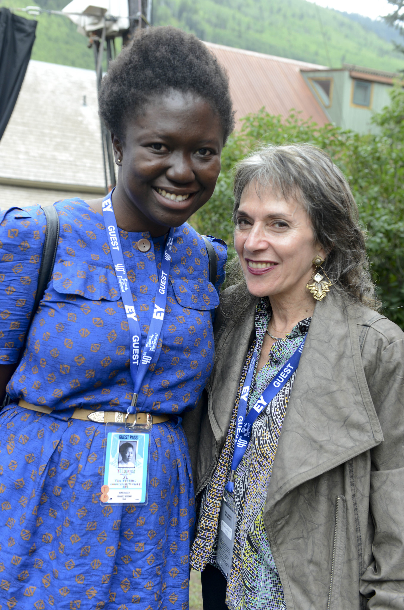 Annette Insdorf and Frances Bodomo