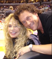 Composer Tad Sisler with legendary Film Actress Dyan Cannon