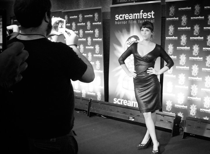 Aubrey Wood at Screamfest 2010