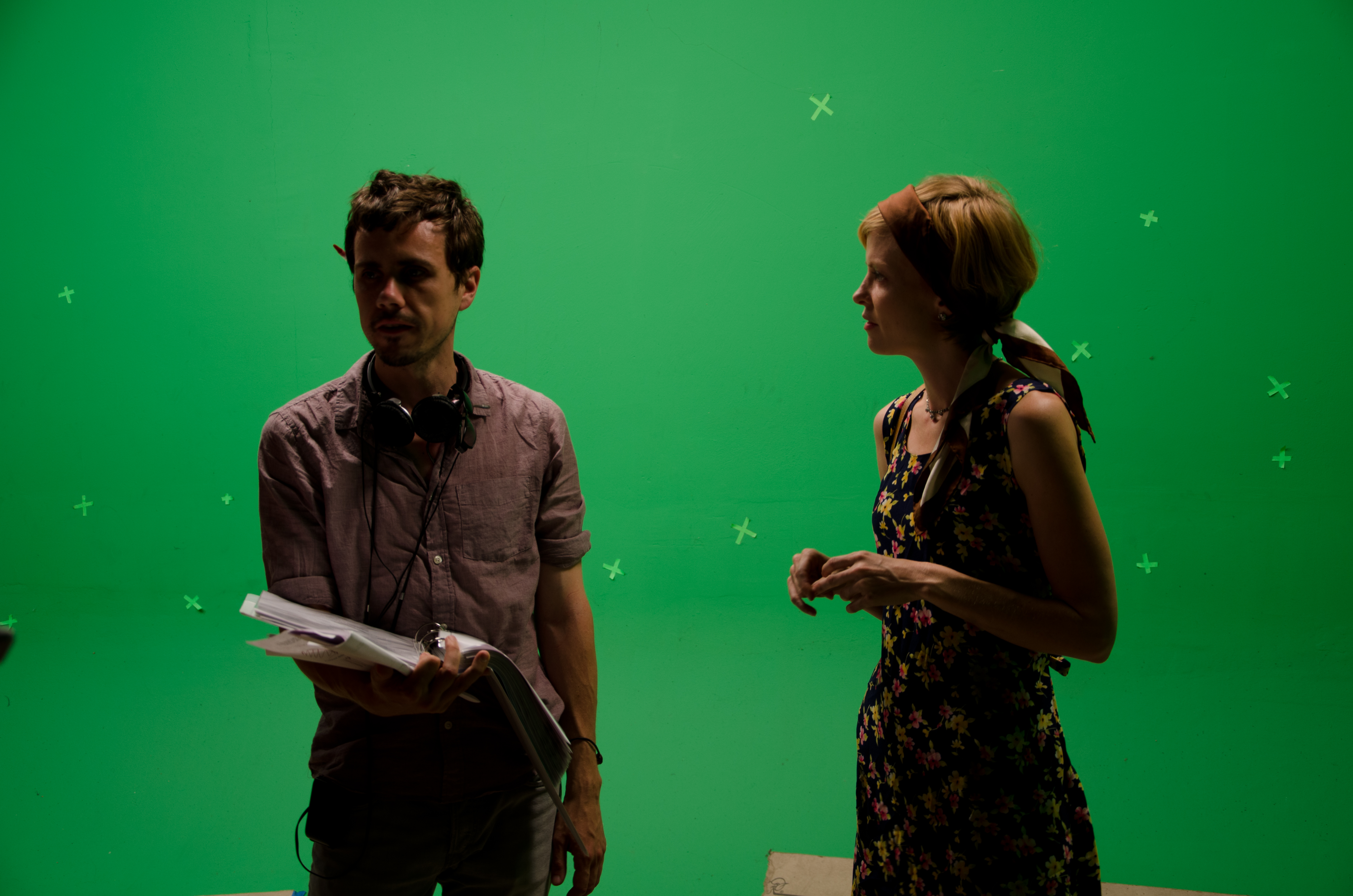 Behind the scenes of The Toy Soldiers. August 2013.