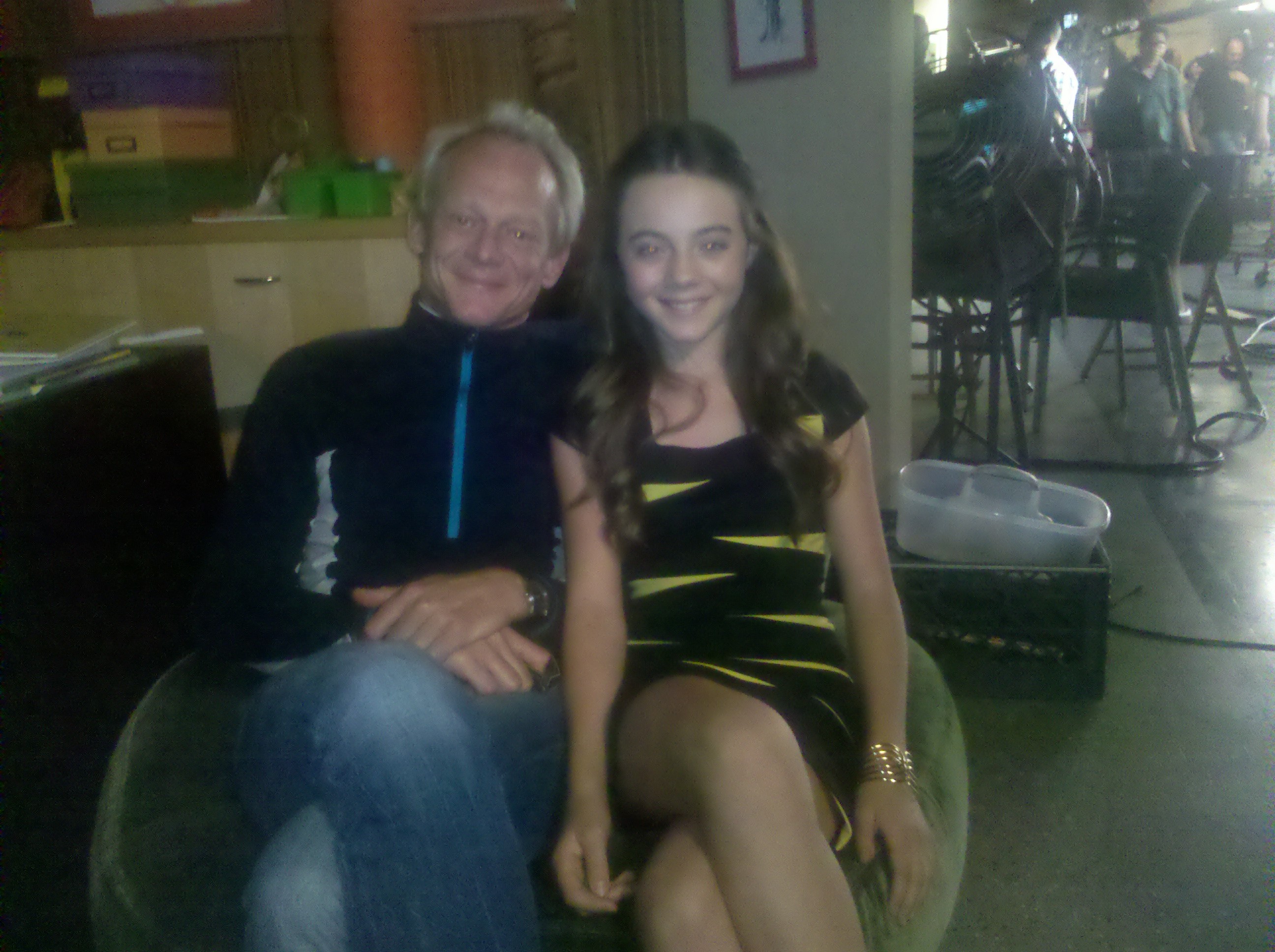 Ava Allan & Director Gary Halverson