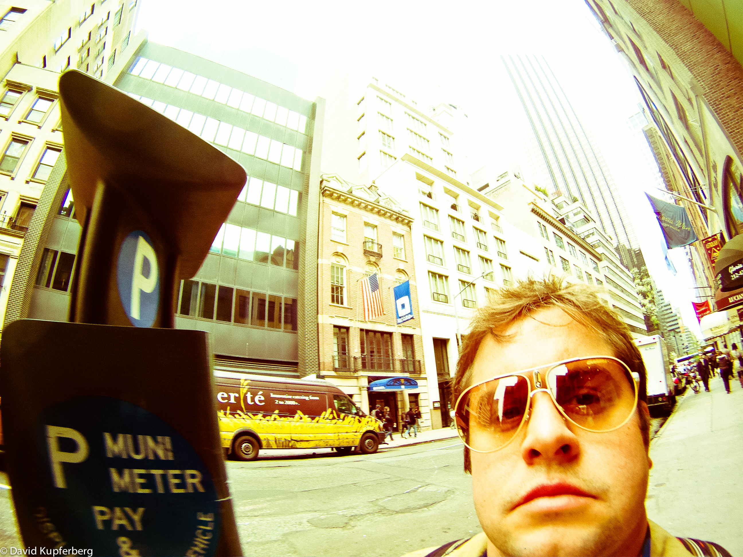 Self Portrait in New York City.