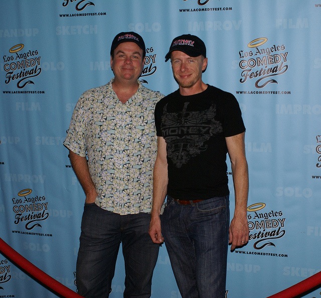 With David Scotland at the LA Comedy Film Festival for the world premiere of the MONEY music video.