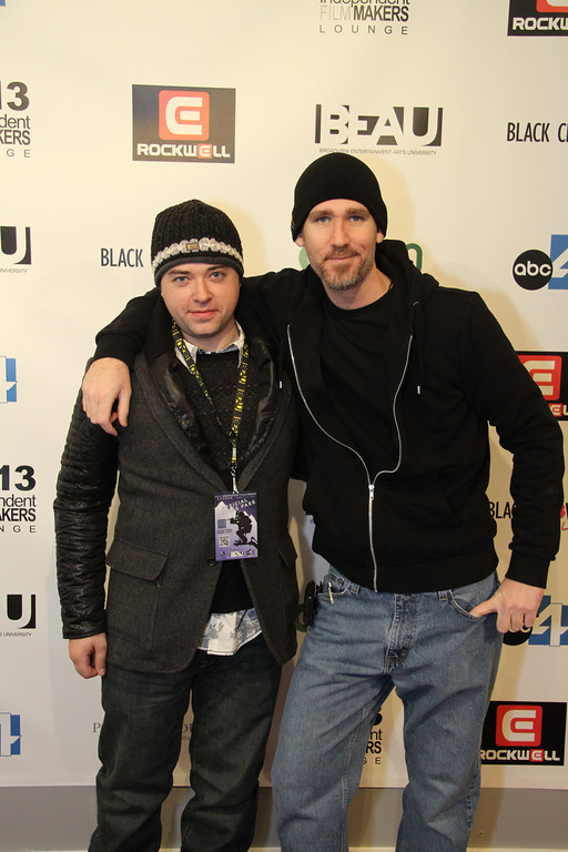 Disney's Matt Smith and Daniel Thompson at the 2013 Independent Filmmakers Lounge