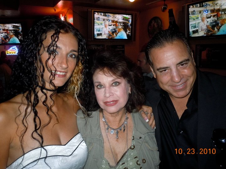Nathalie Ben-Kely posing with her Renovation co-stars, Lana Wood and Dean Mauro