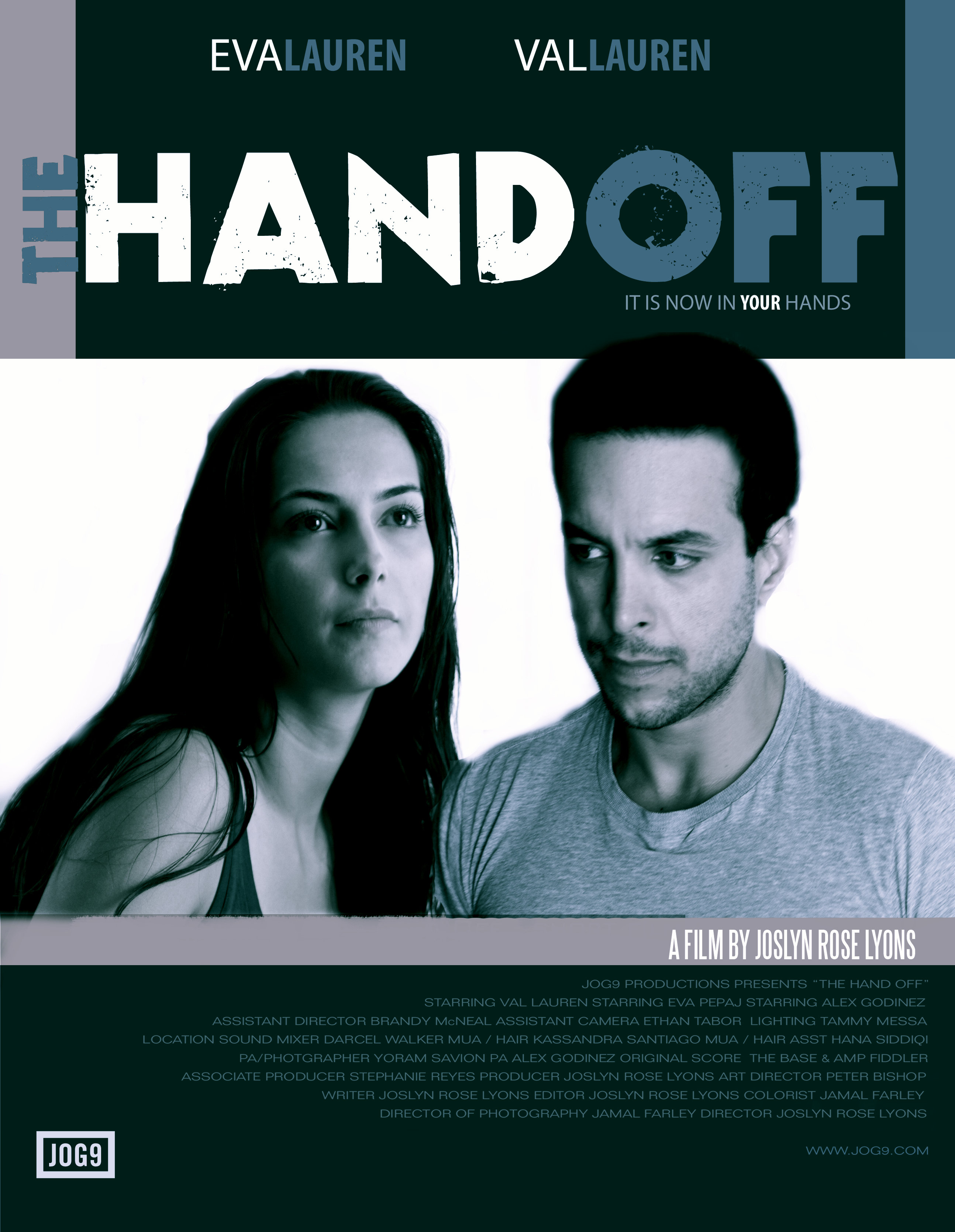 Val Lauren and Eva Pepaj in The Hand Off (2009)