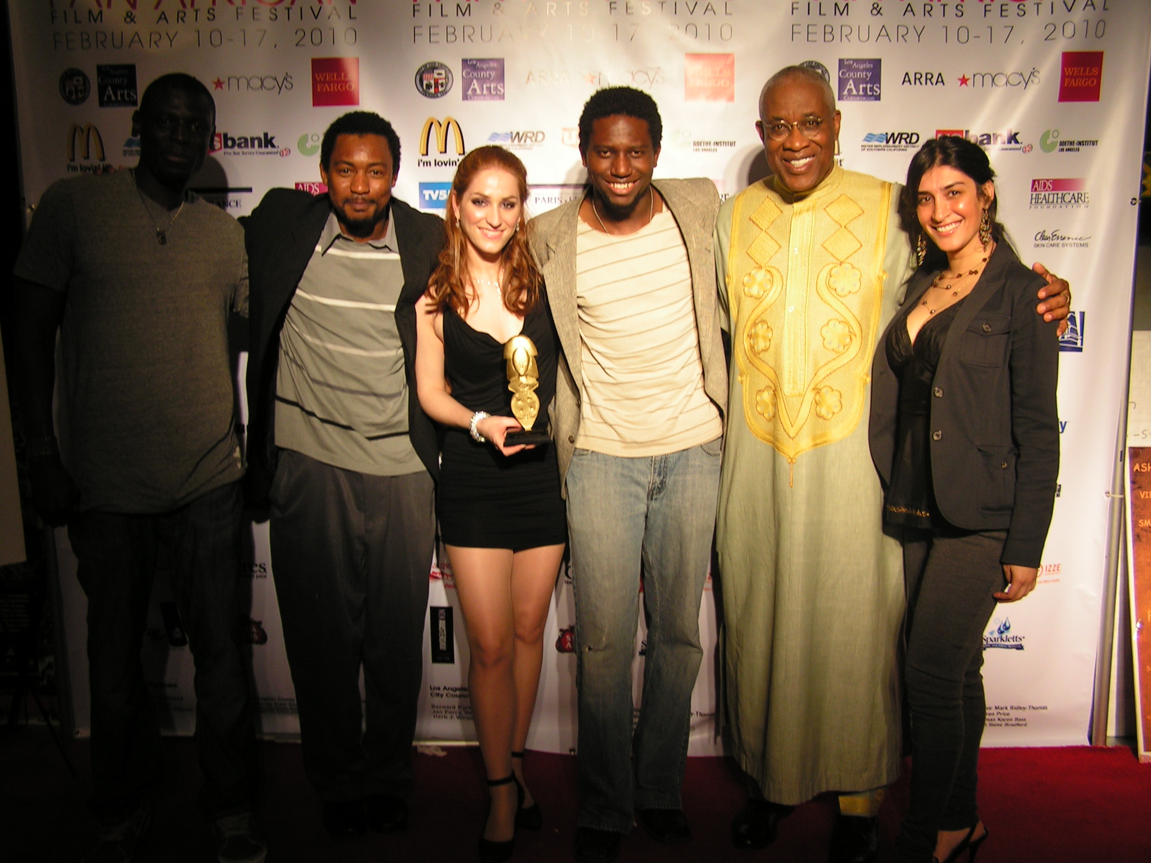 Pan African Film Festival 2010 red carpet
