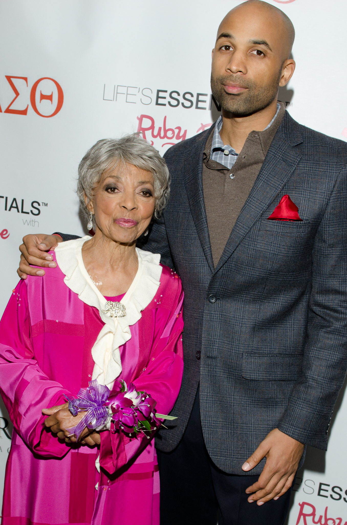 Ruby Dee and Muta'Ali Muhammad