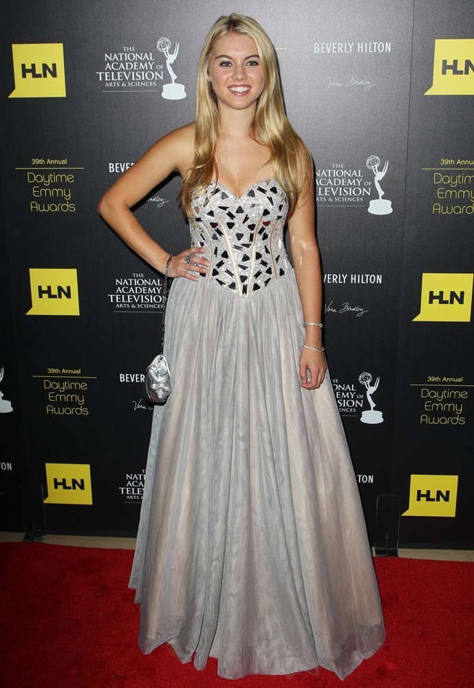Lindsay Bushman attends the 39th annual Daytime Emmy Awards