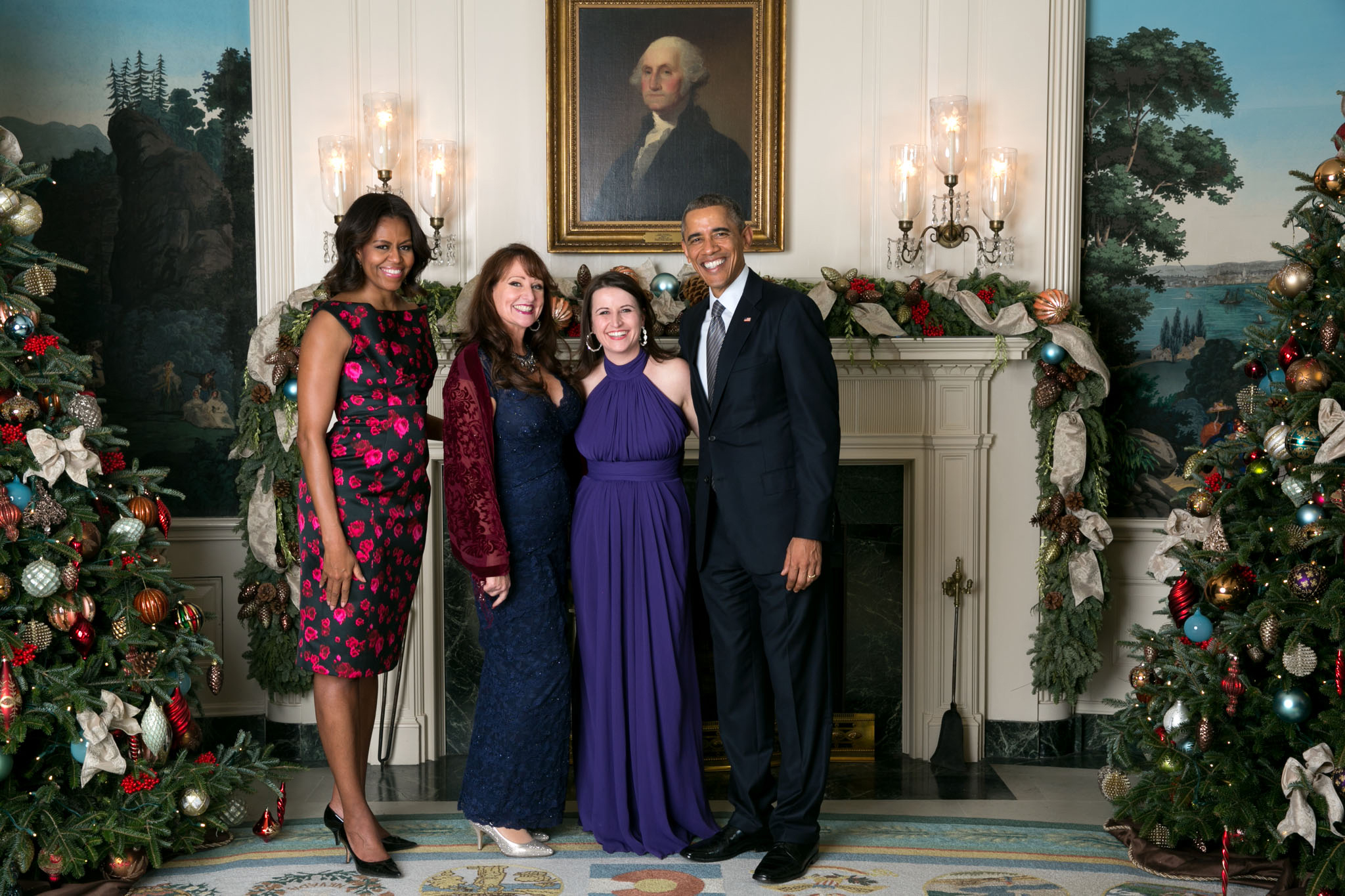 White House Christmas Party 2014
