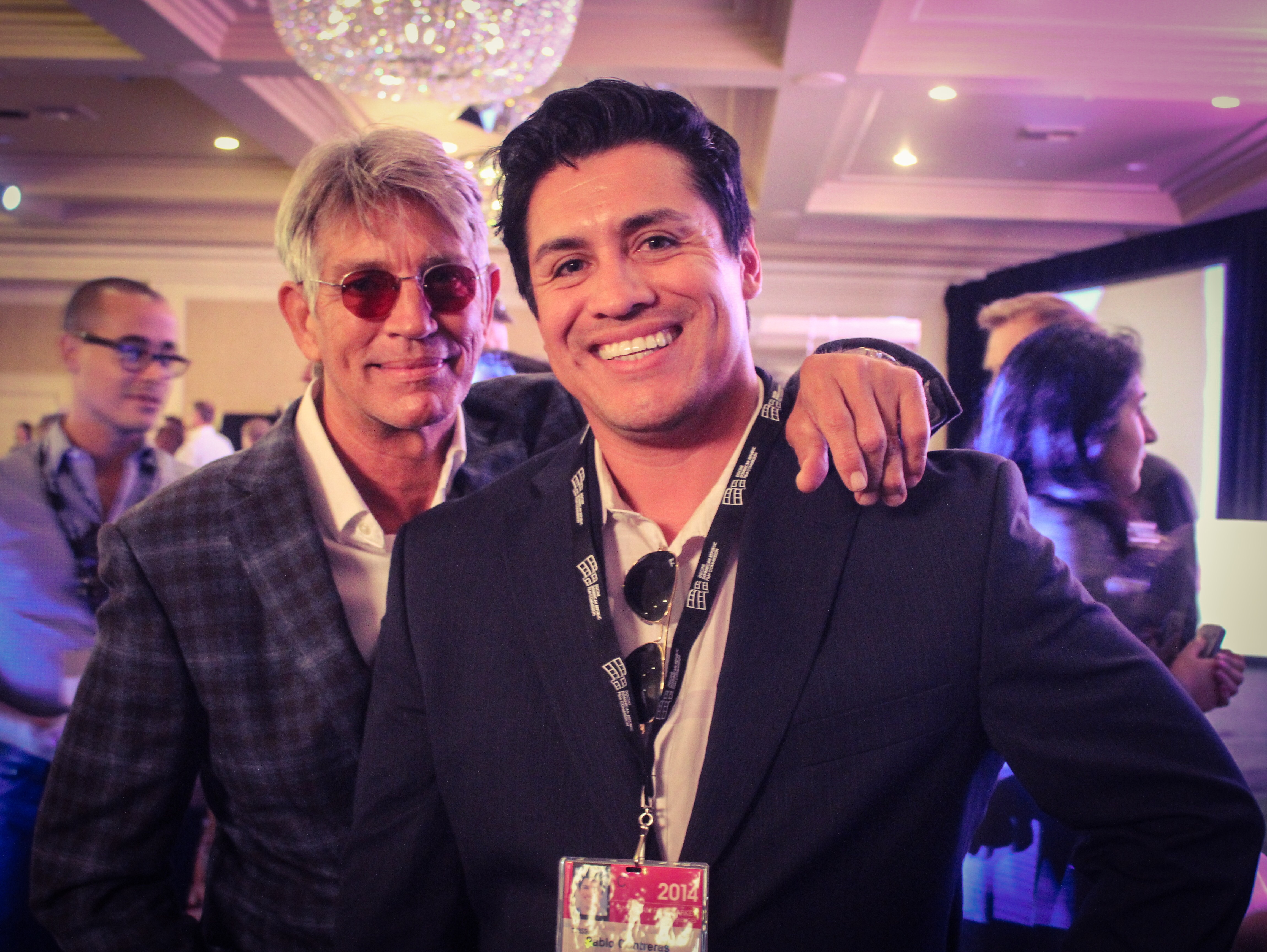 Eric Roberts and Pablo De Leon (AFM)