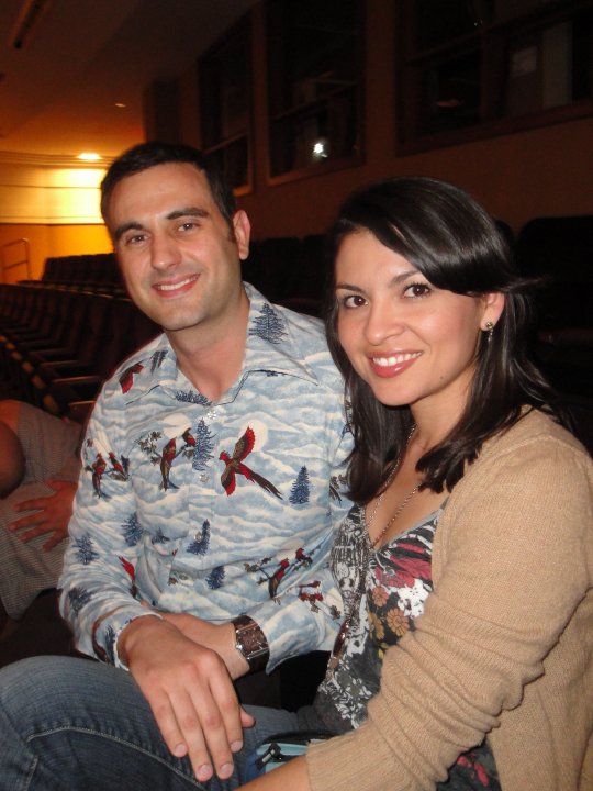 Jason Klaus & Erica Muñoz at OK43 60 Second Film Festival