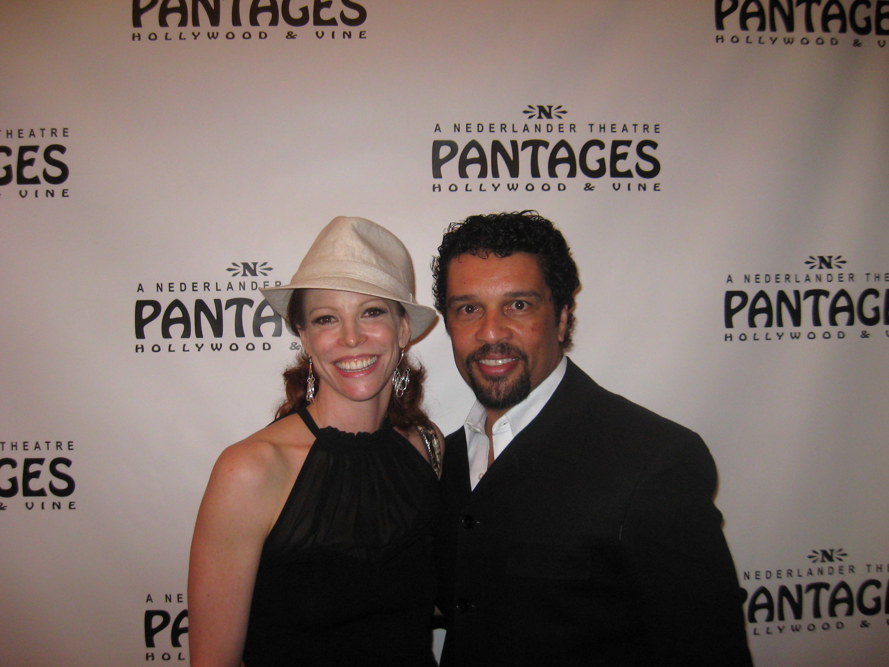 IN THE HEIGHTS - LA Opening at the Pantages Theatre Leslie Stevens with Eli Villanueva