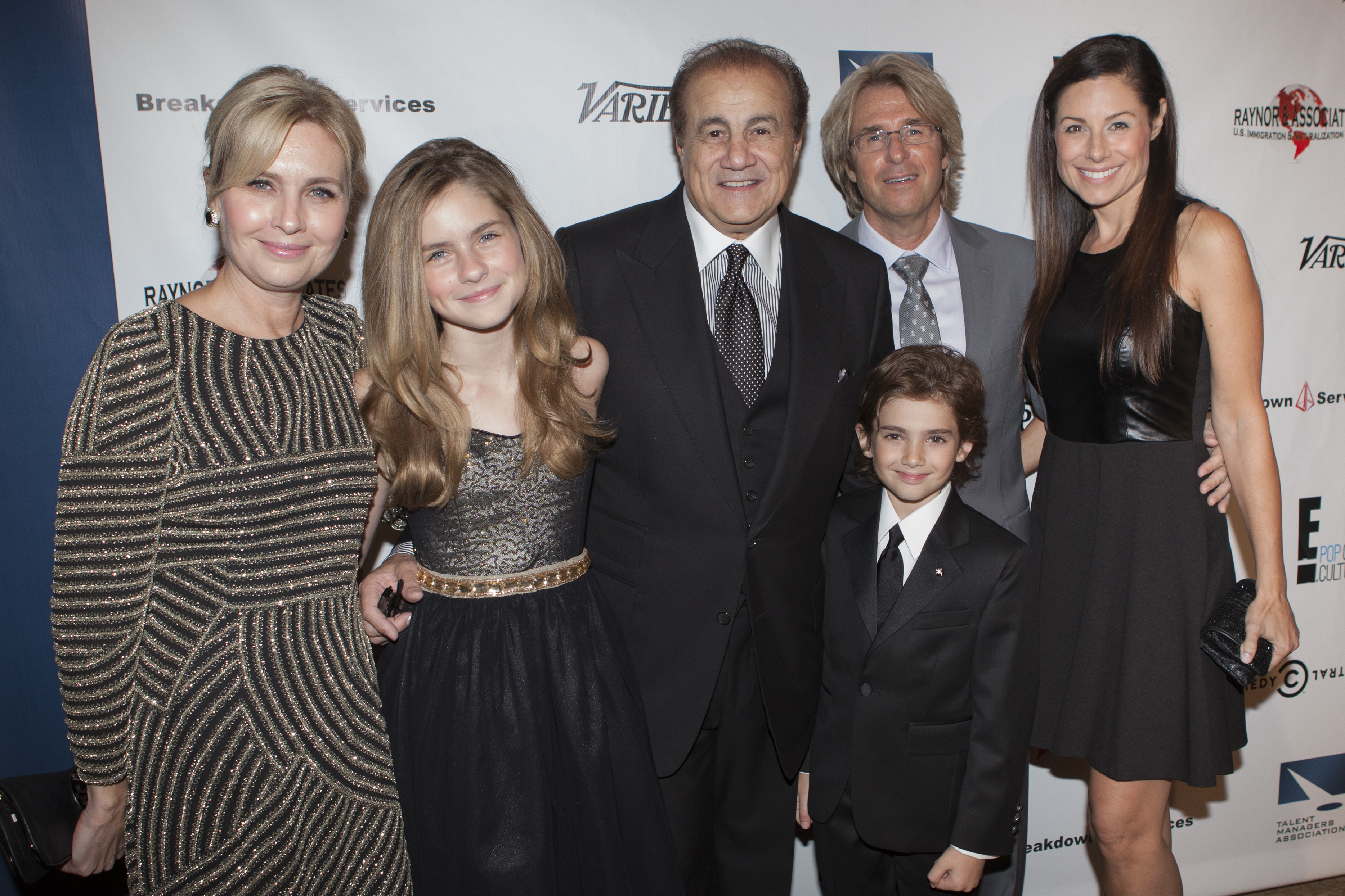 The Thompsons with Friends, Michael and Marie Wilson - TMA Heller Awards - September 19, 2013