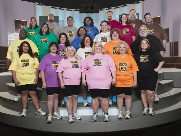 Still of Cherita Andrews, Daris George, James Crutchfield, John Crutchfield, Sherry Johnston, Cheryl George, Koli Palu, Sam Poueu, Maria Ventrella and Patti Anderson in The Biggest Loser (2004)