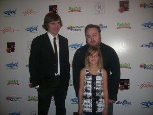 Jeremy Cloe, Lundon Boyd and Megli Micek at The Las Vegas International Film Festival showing 