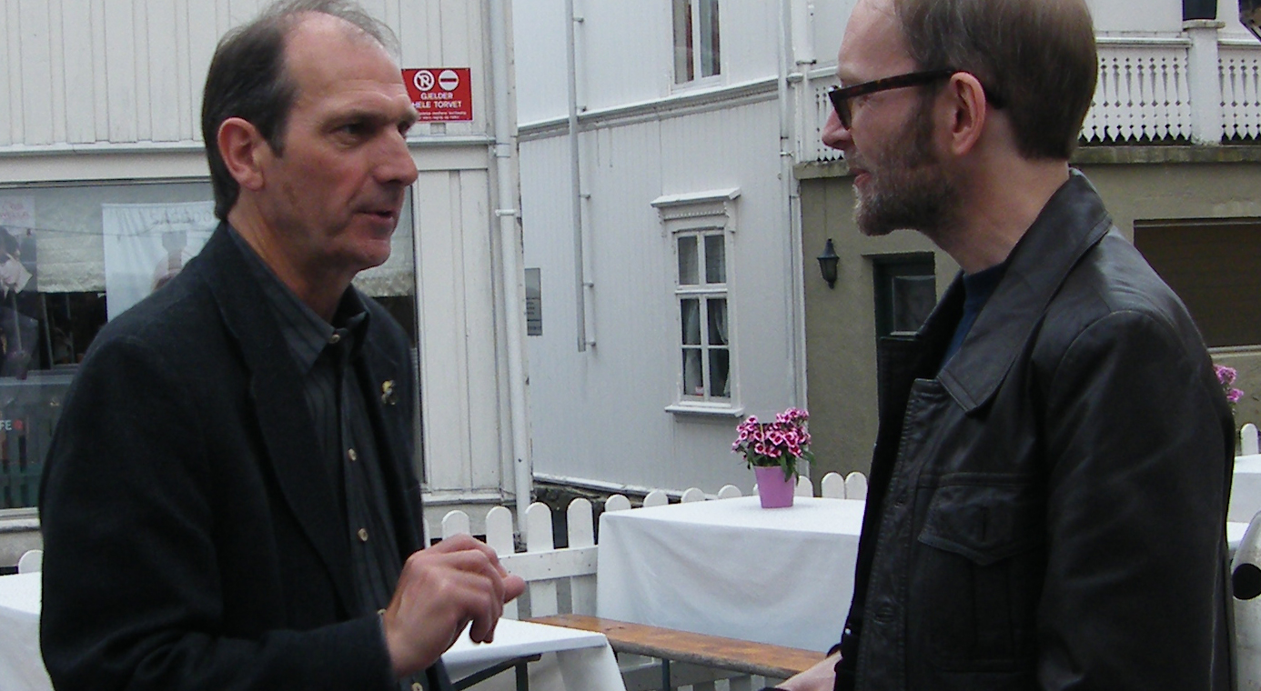 David Sproxton, co-founder of Aardman Animation and Walters at The Norwegian Short Film Festival, June 2015
