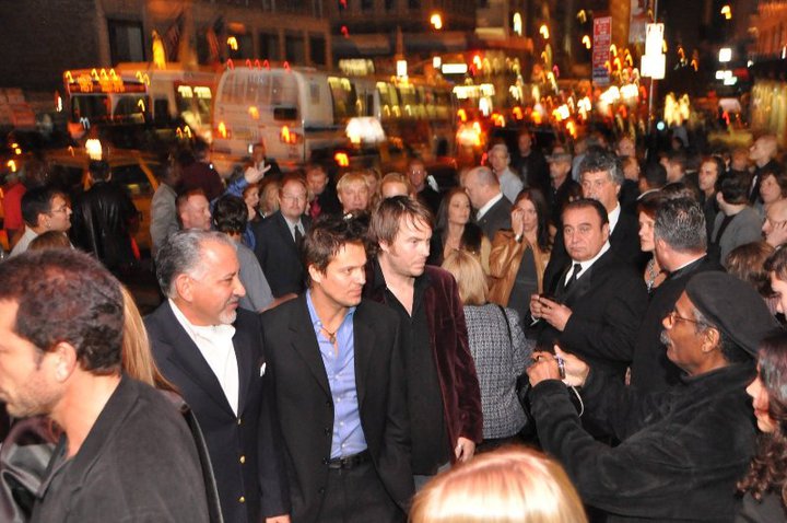 Zeus Mendoza at NYC Premiere of 