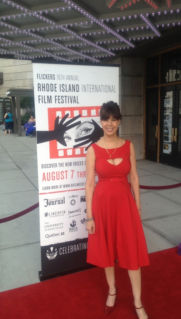 Katherine Dickson - Rhode island international Film Festival - Premiere of 'Brilliant Mistakes' - August 2012