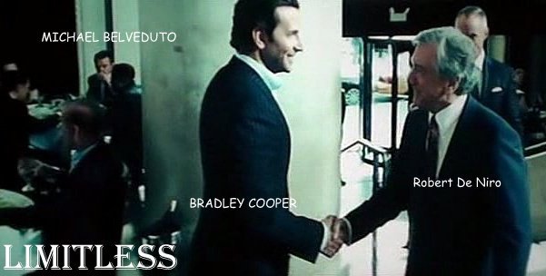LIMITLESS MICHAEL WITH ROBERT DENIRO AND BRADLY COOPER