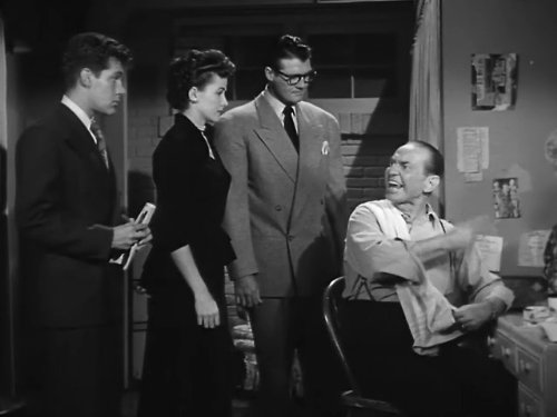 Still of George Reeves, Phyllis Coates and Jack Larson in Adventures of Superman (1952)