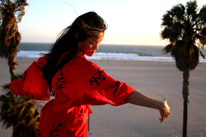 Protagonist High Priestess Tai Chi Actress Lai Peng Chan for Engraved TV series LA