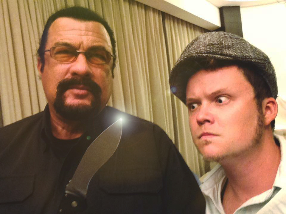 Steven Seagal and Titus Paar in PERFECT WEAPON