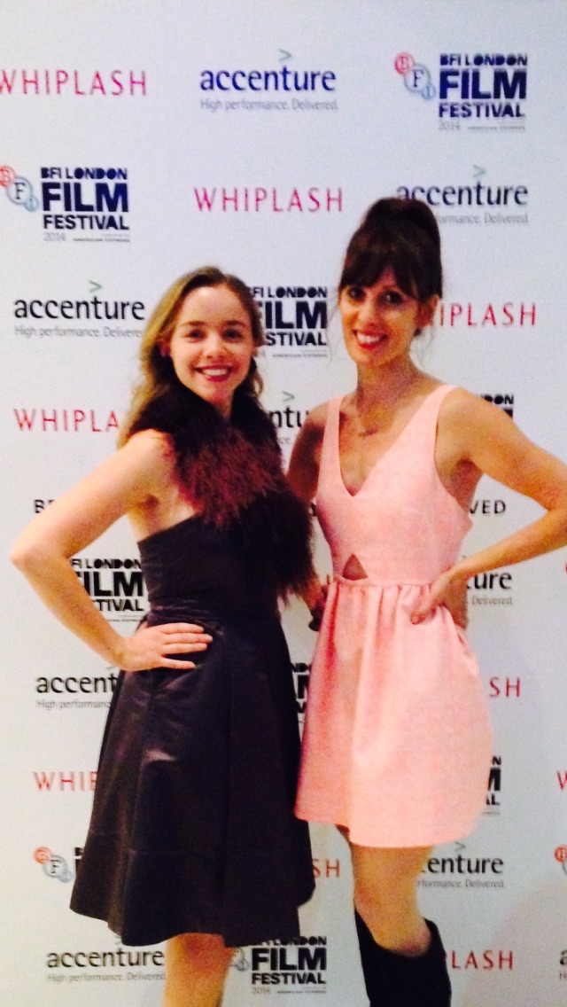 At the event of Whiplash (2014), London Film Festival.